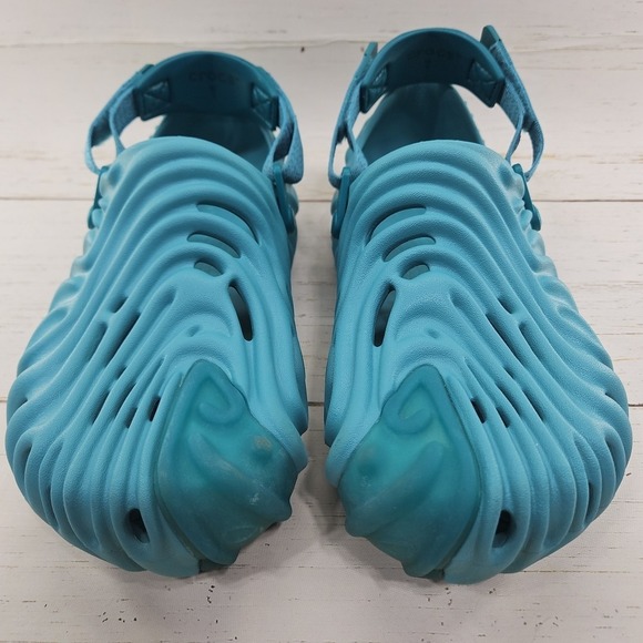 Crocs x Salehe Bembury Pollex Blue Tide Mens Size 12 Comfort Clogs‎ 207393 main image 8